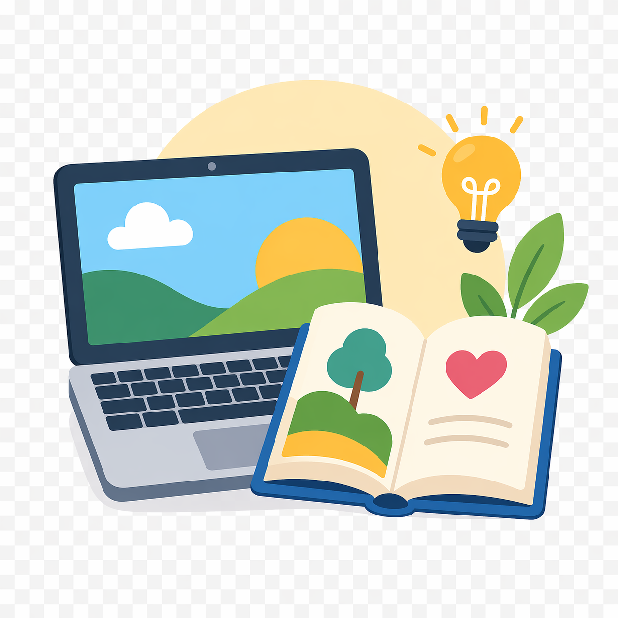 Ícone da oficina Informática e Leitura